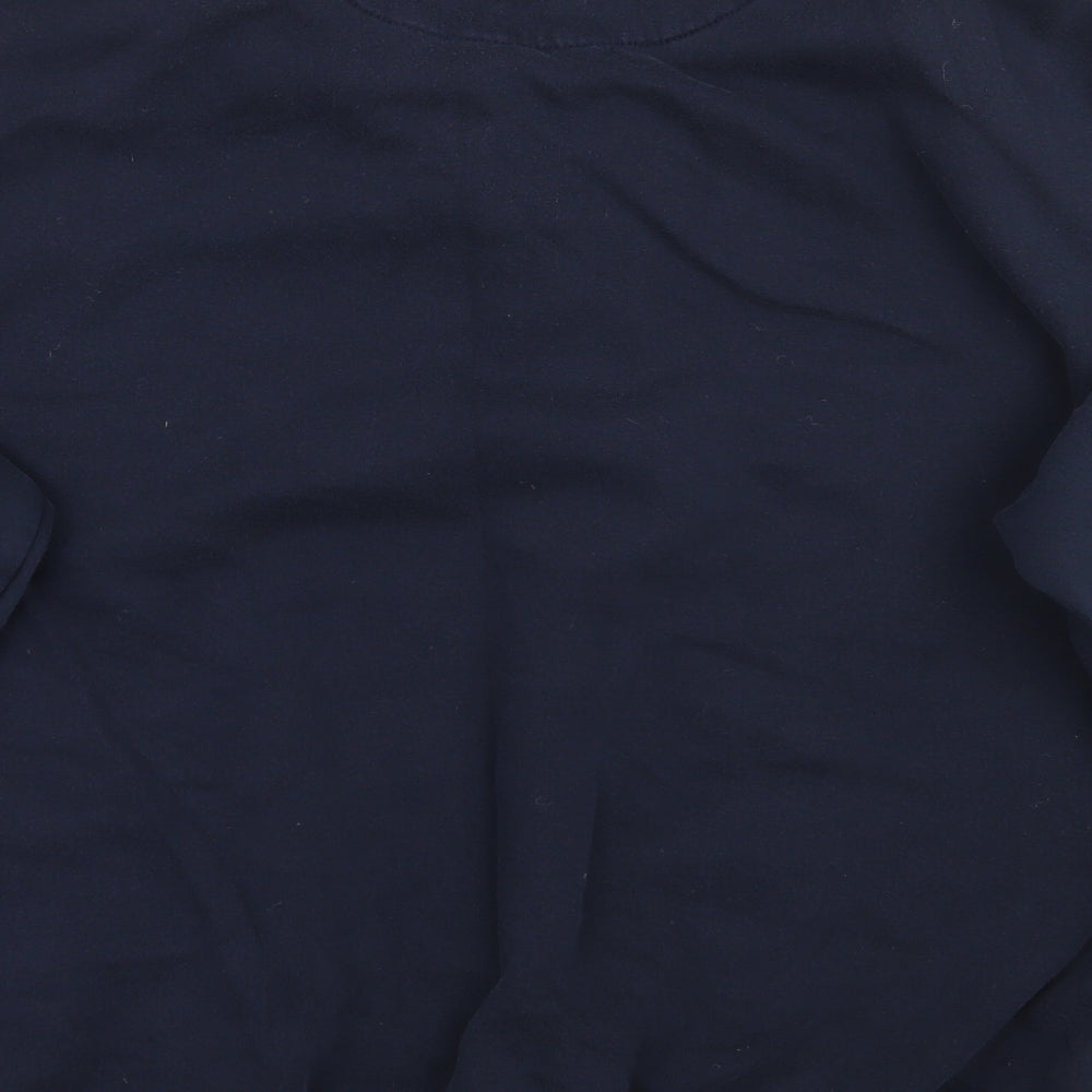 Easy Mens Blue Pullover Jumper Size XL