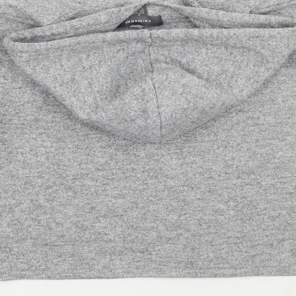 Primark Womens Grey Pullover Hoodie Size M