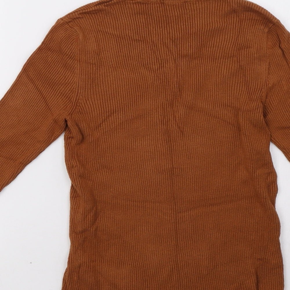 Marks & Spencer Womens Brown Pullover Sweatshirt Size 12