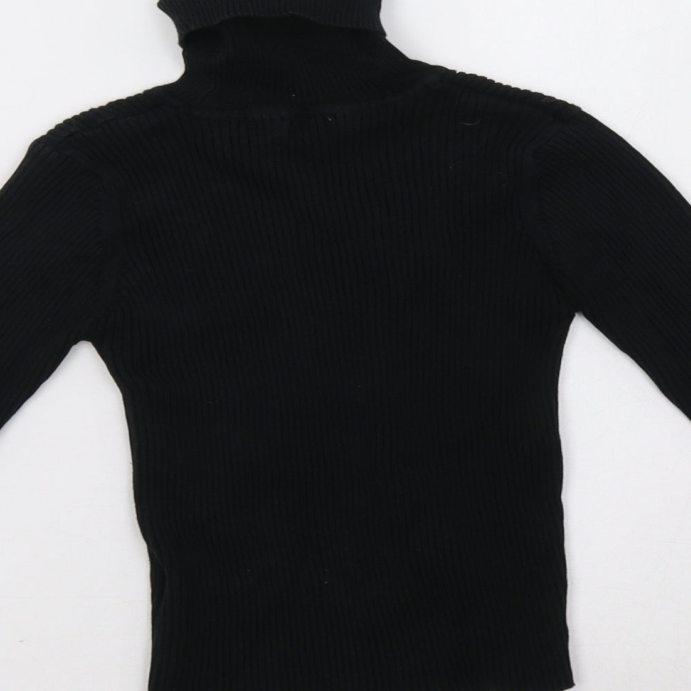 NEXT Girls Black Pullover Sweatshirt Size 8 Years