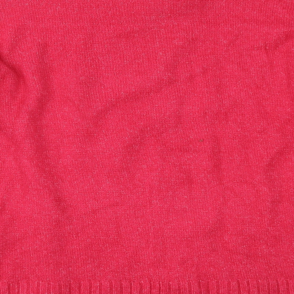 Marks & Spencer Womens Pink Pullover Jumper Size L