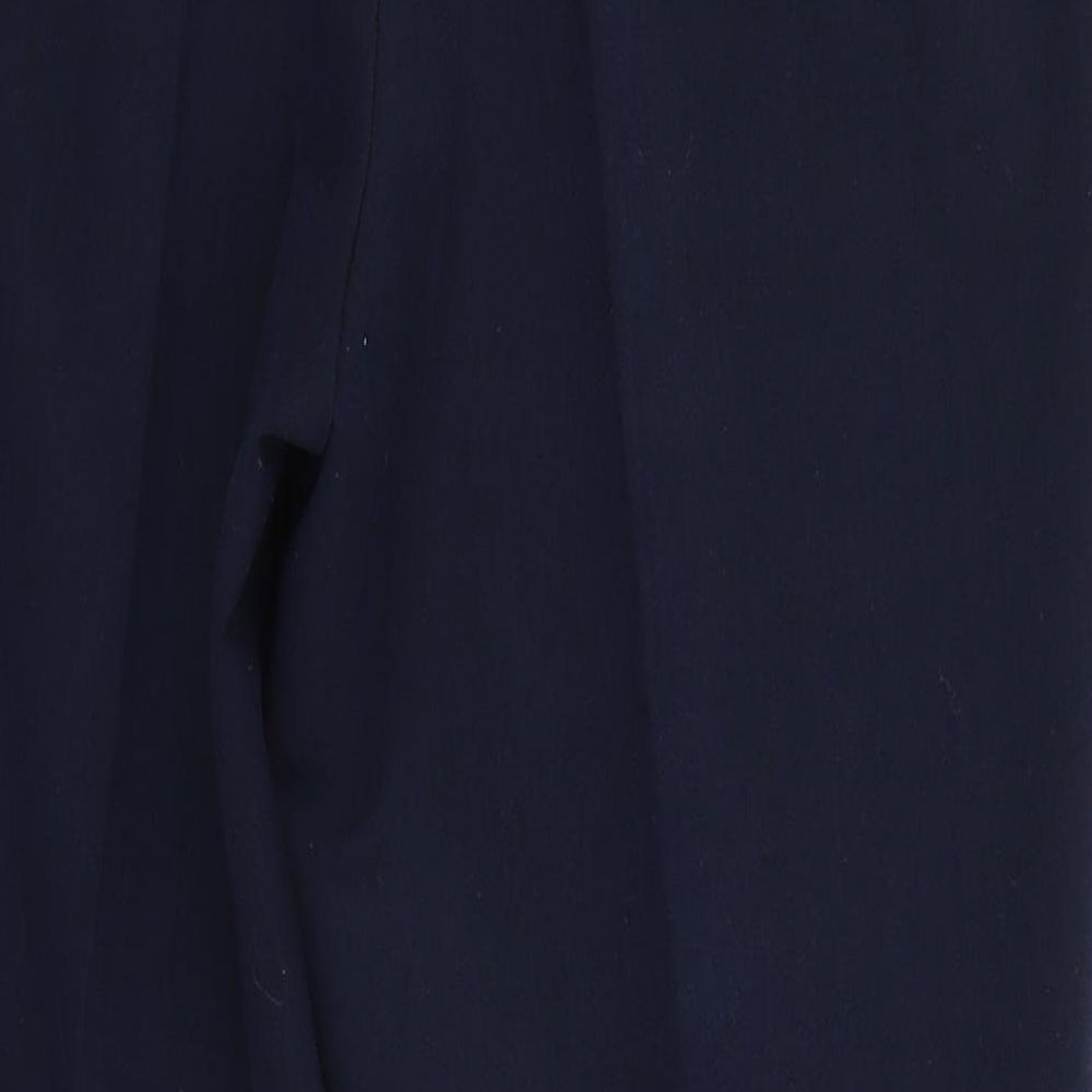 Sarah Hamilton Womens Blue Dress Pants Trousers Size 10 L24 in
