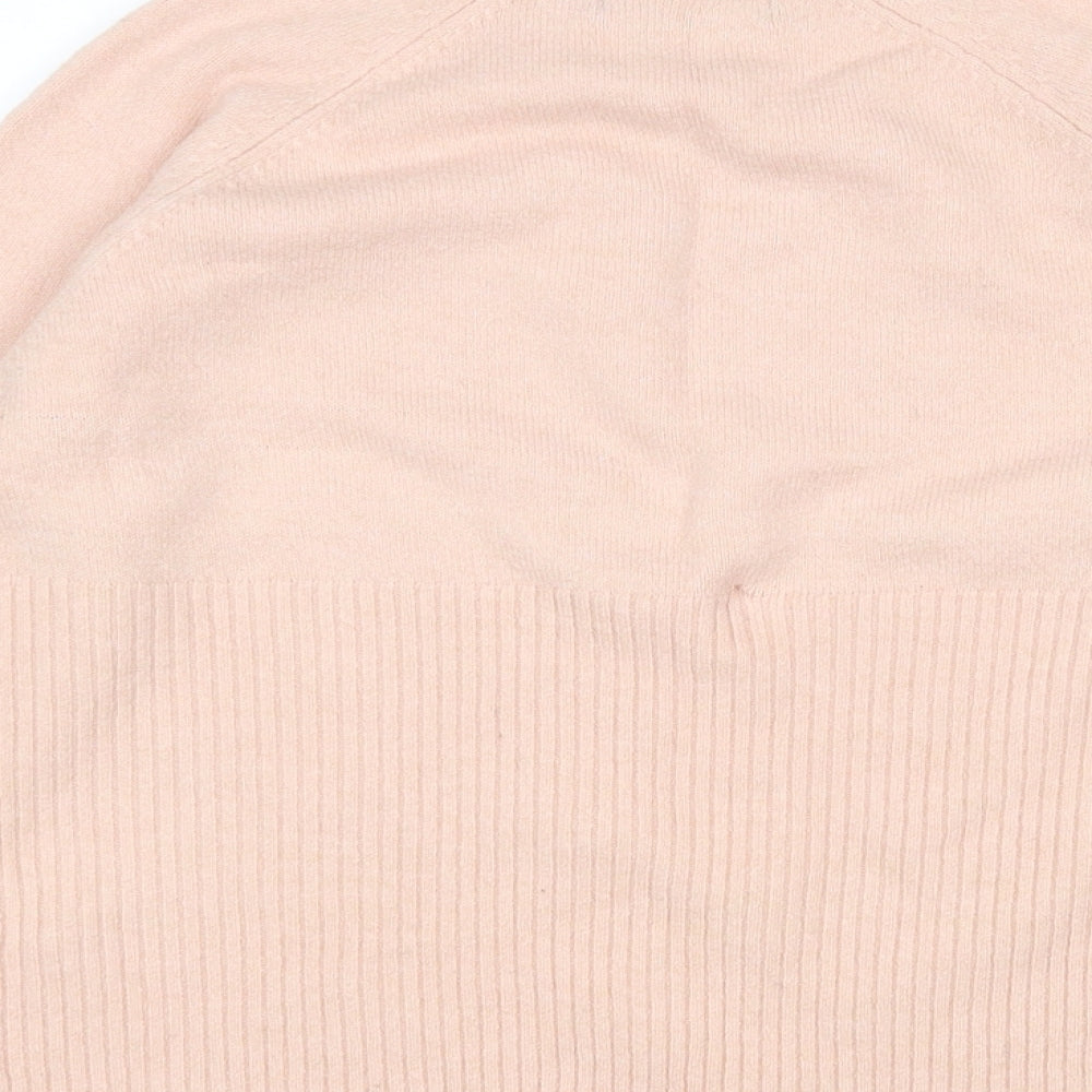 Nutmeg Womens Pink Pullover Jumper Size 10