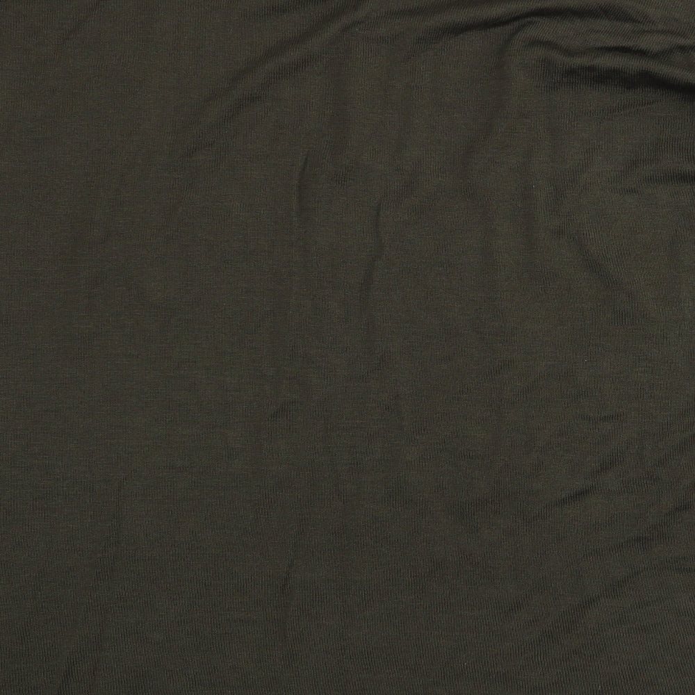 H&M Womens Green Basic T-Shirt Size S