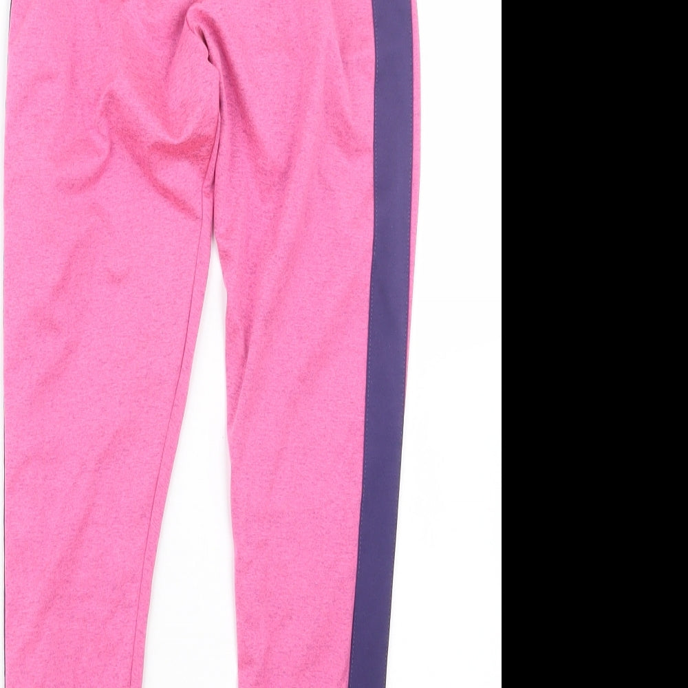 NEXT Girls Pink Carrot Trousers Size 11 Years