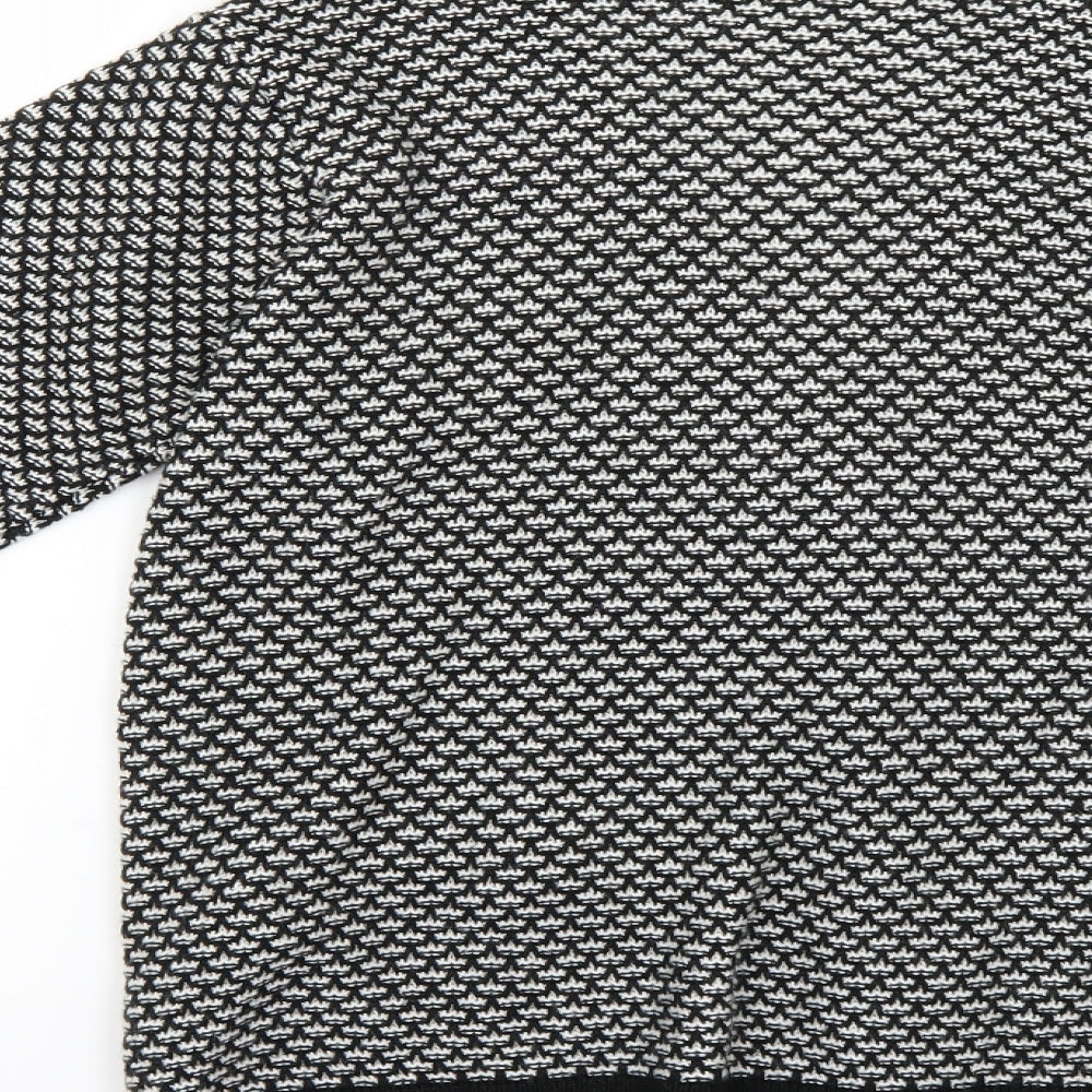 Bonmarché Womens Multicoloured Geometric Cardigan Jumper Size S
