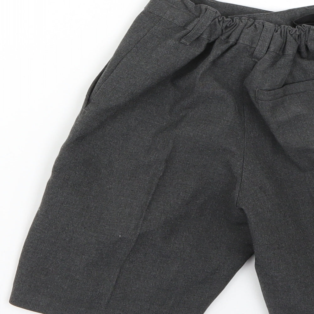 Marks and Spencer Boys Grey Sweat Shorts Size 7-8 Years