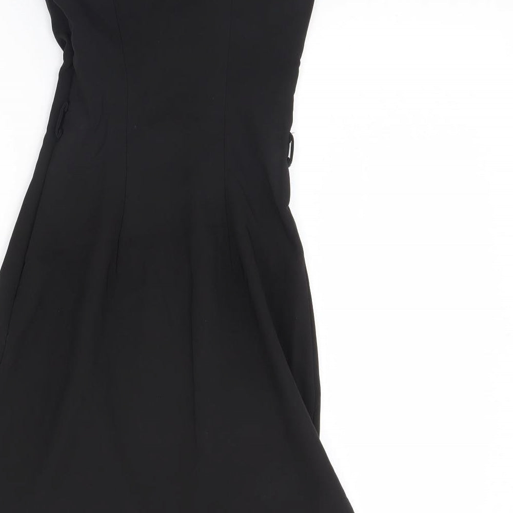 Divided Womens Black Mini Size XS