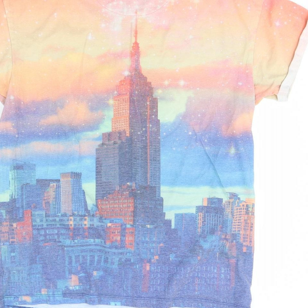NEXT Mens Multicoloured Polo Size M - New york