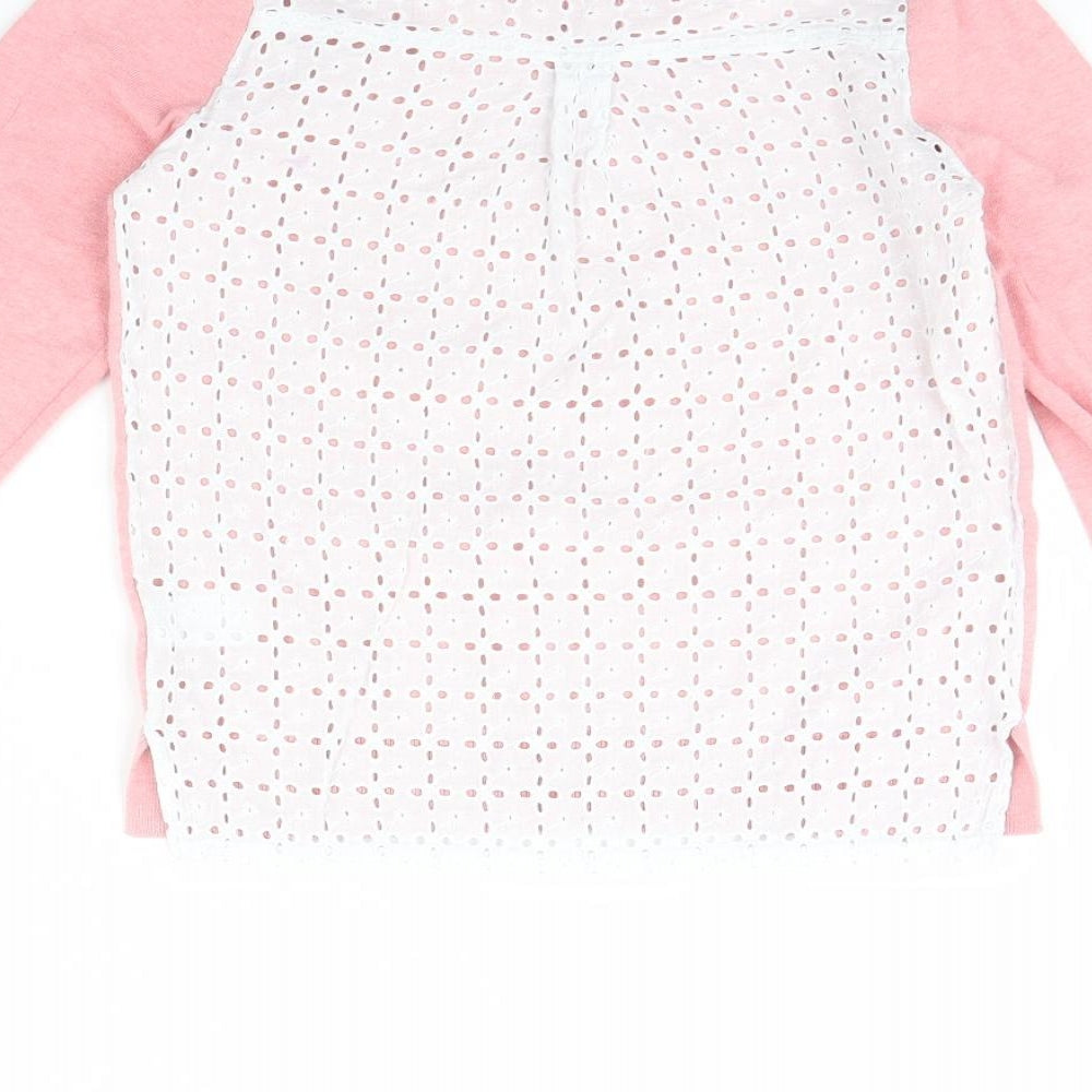 I Love Girls Wear Girls Pink Pullover Jumper Size 11 Years