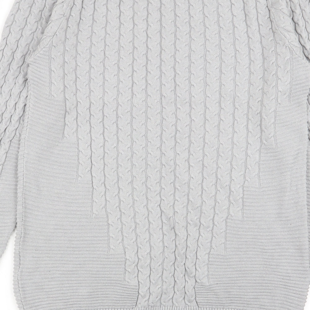 ASOS Mens Grey Pullover Jumper Size S
