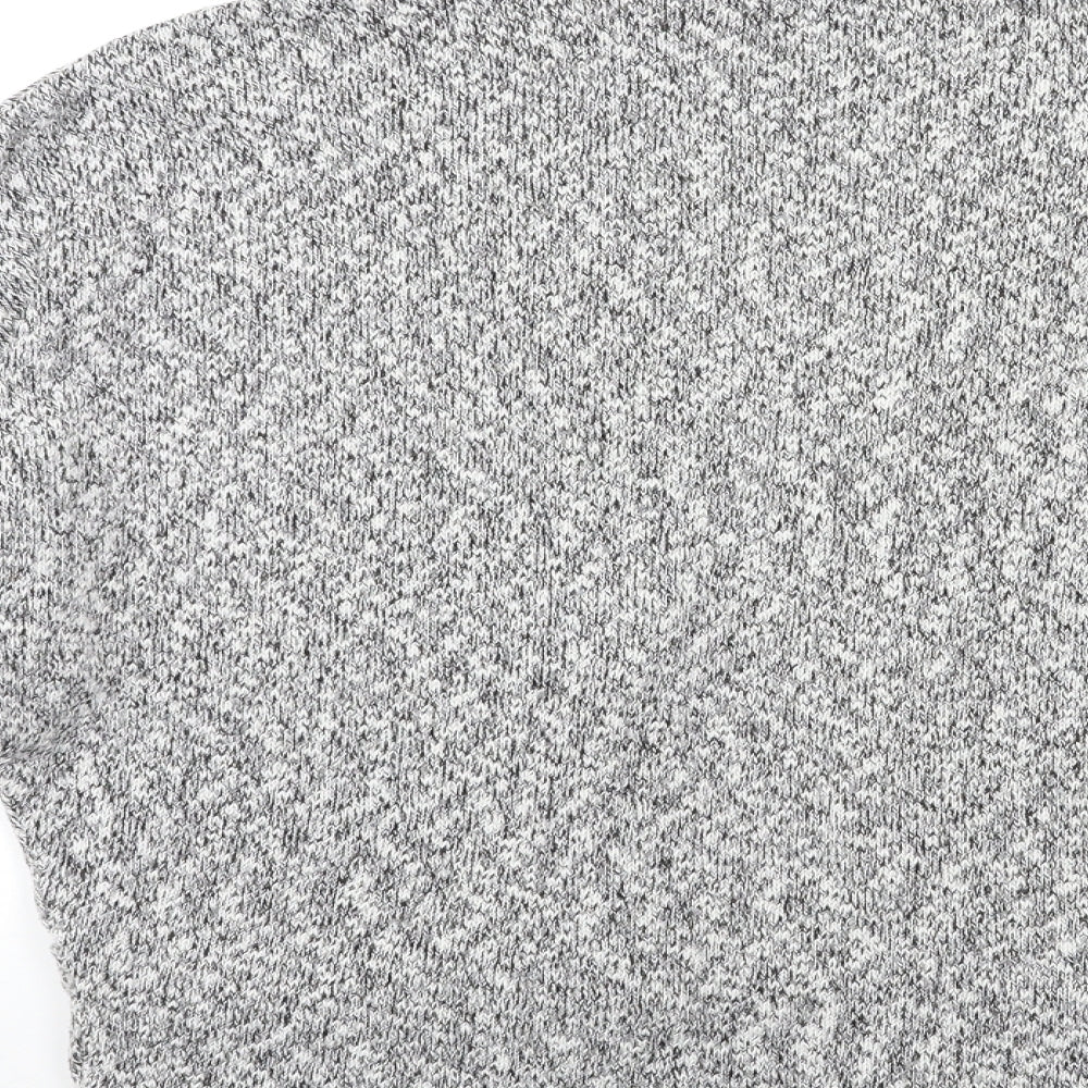 Atmosphere Womens Grey Knit Cardigan Jumper Size XS
