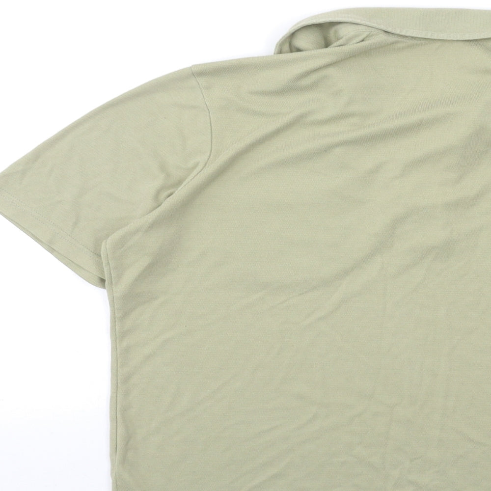 Matalan Womens Green Basic Polo Size 10