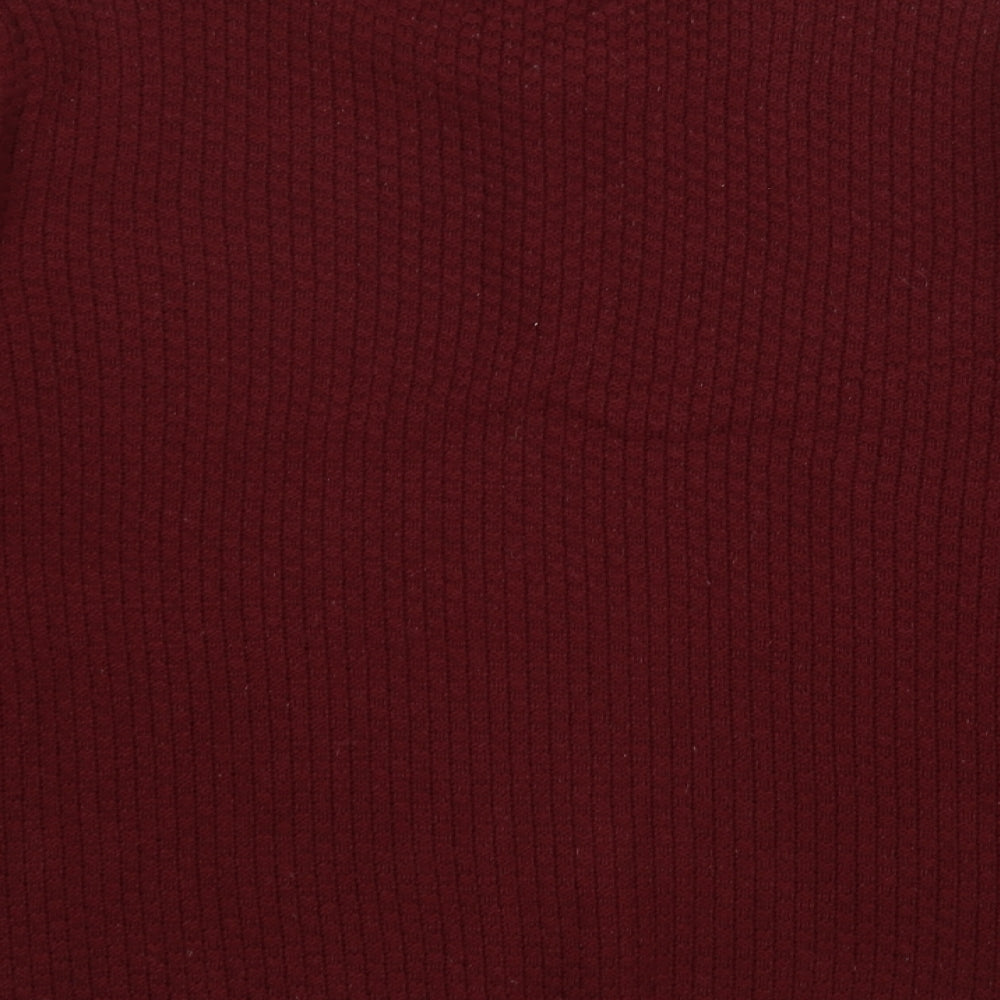 Burton Mens Red Pullover Sweatshirt Size L