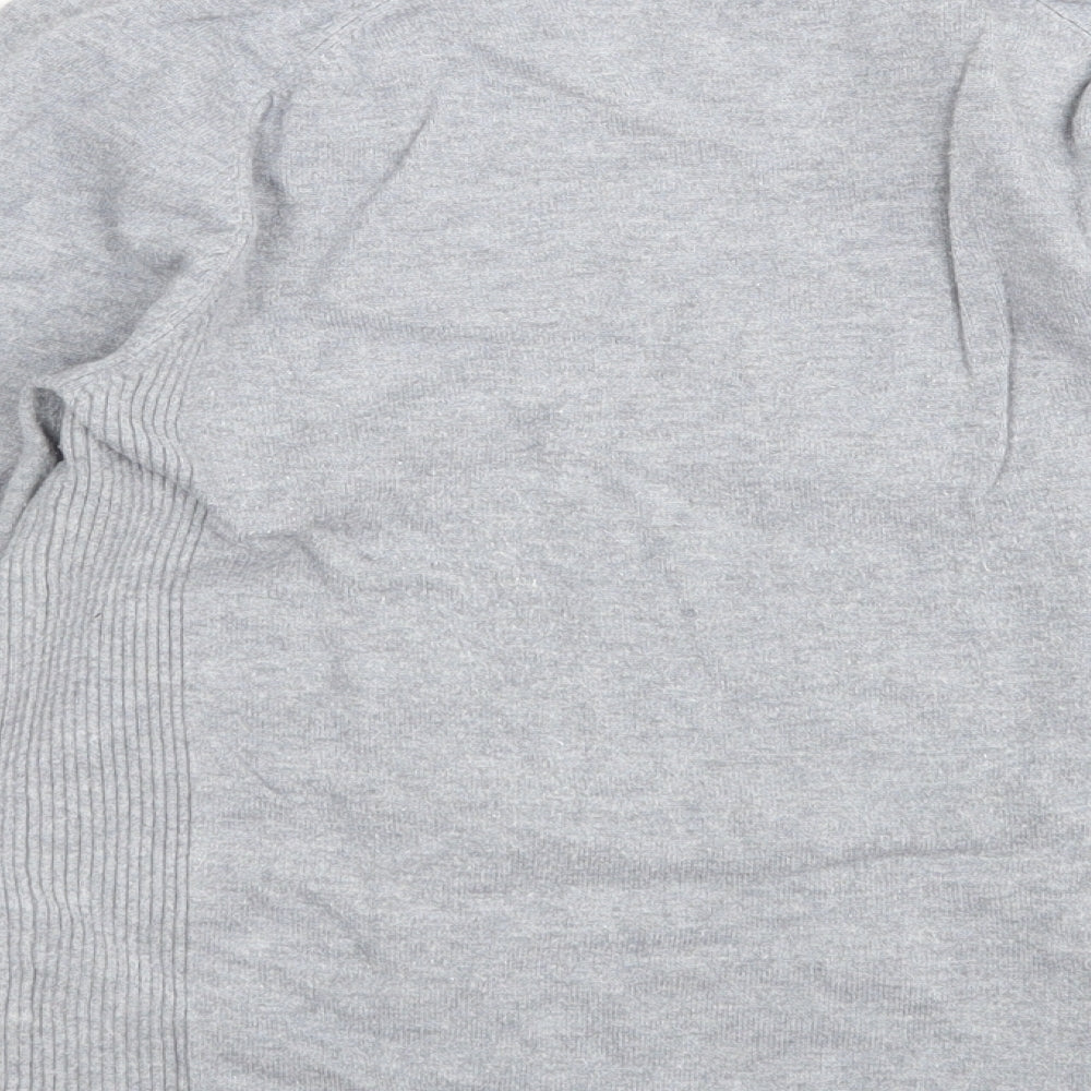 Matalan Womens Grey Pullover Jumper Size 12