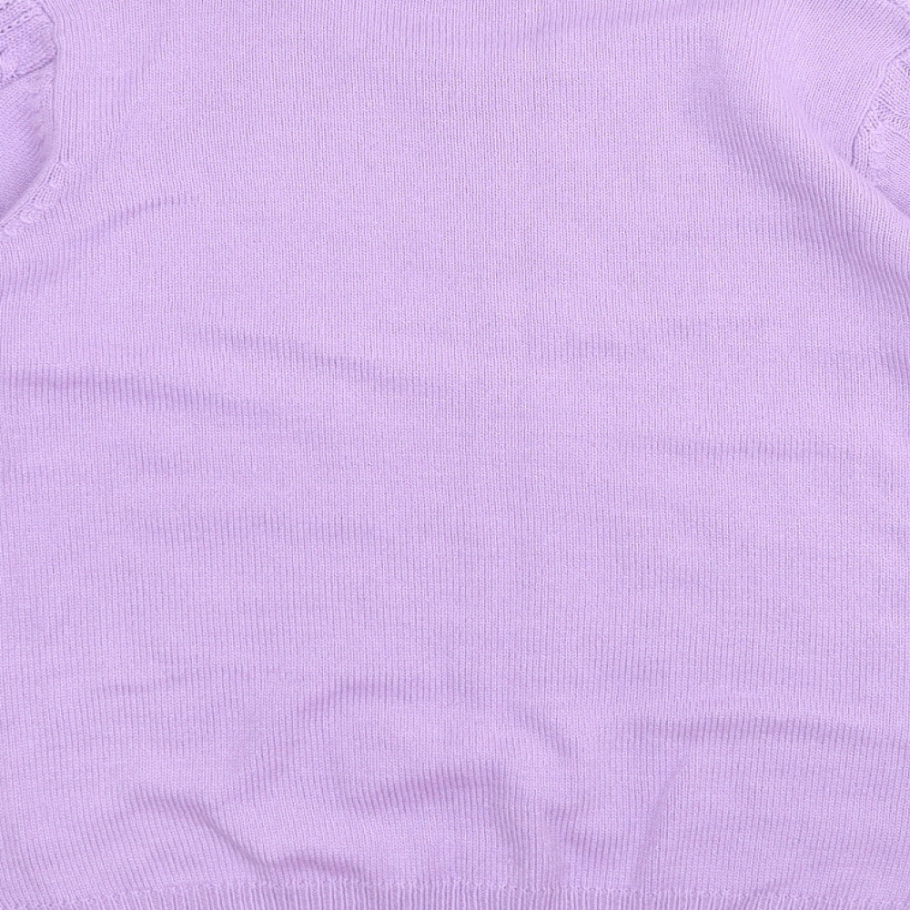 ISLE Womens Purple Pullover Sweatshirt Size M