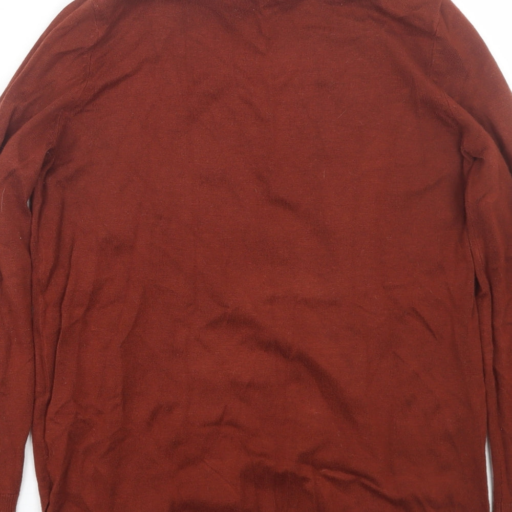 Peacocks Womens Brown Pullover Jumper Size 8