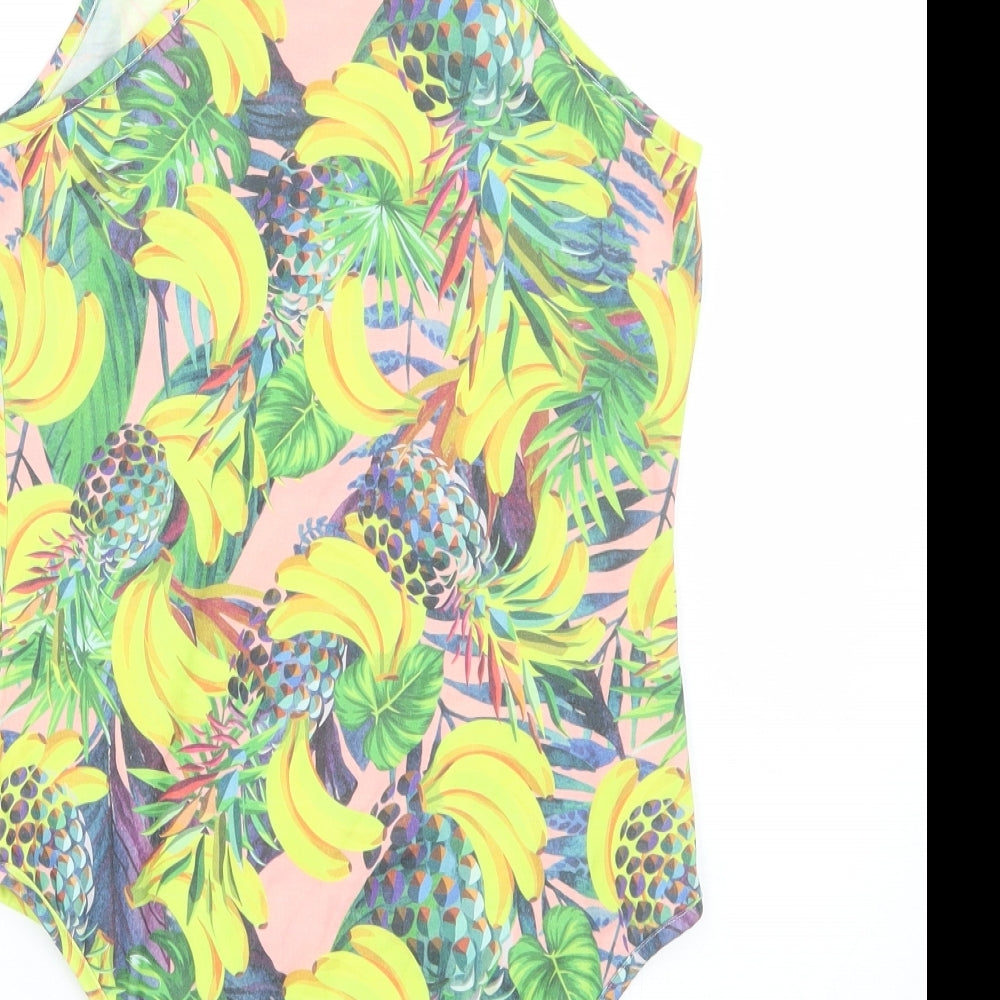 Artmosphere Womens Multicoloured Floral Jumpsuit One-Piece Size 10