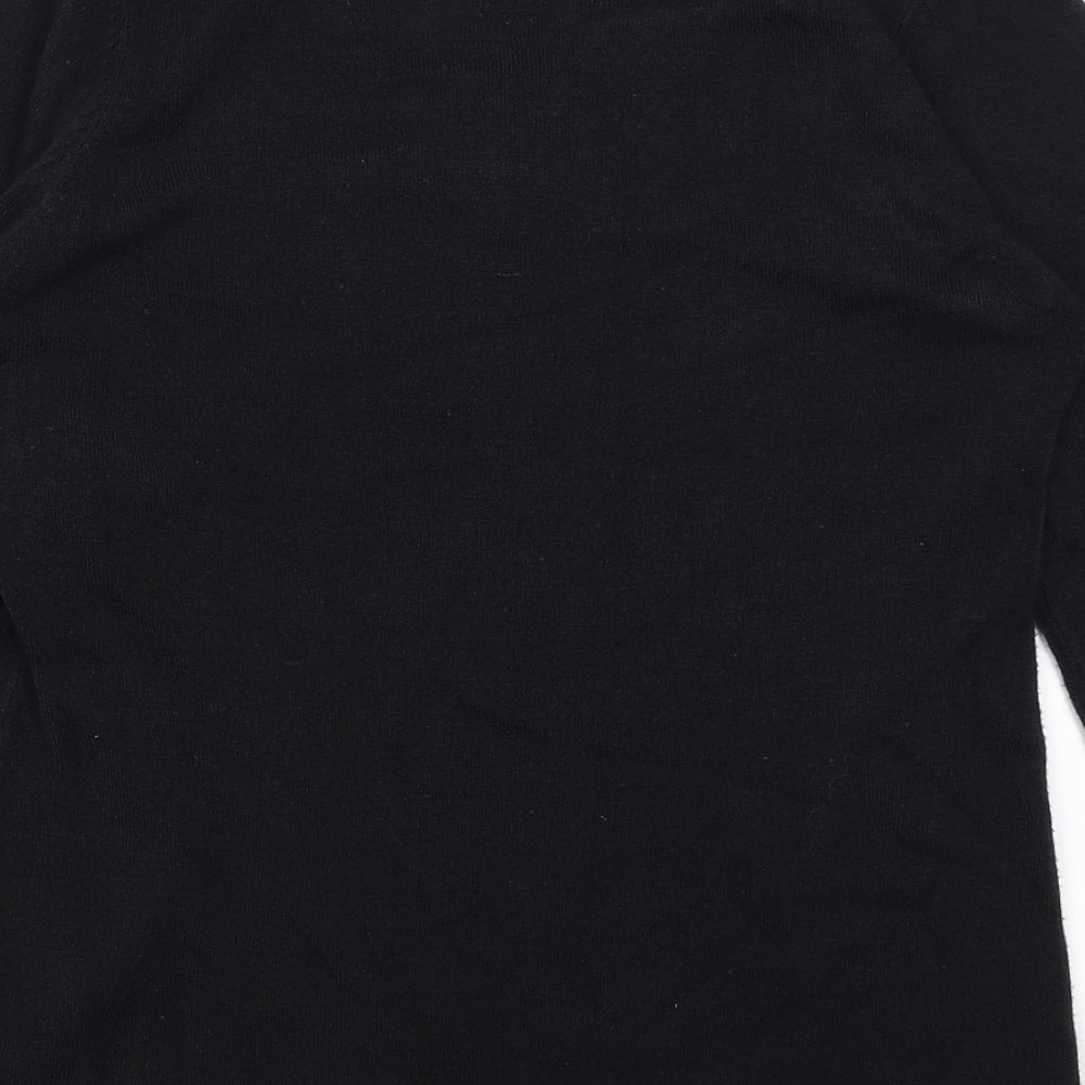 Papaya Womens Black Pullover Jumper Size 8