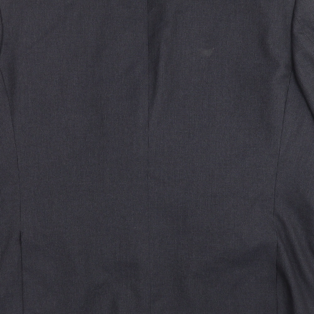 Charlton Gray Mens Grey Jacket Suit Jacket Size 46