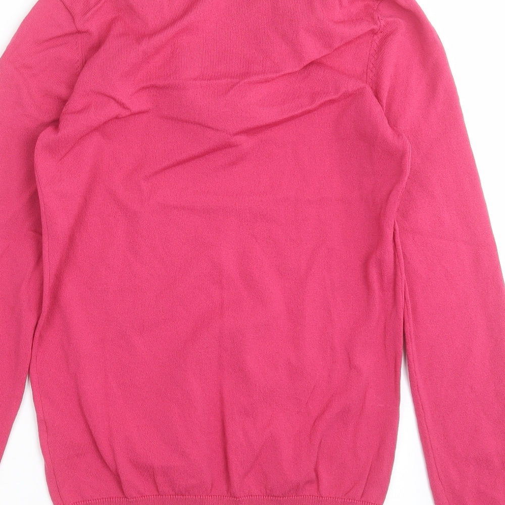 Dorothy Perkins Womens Pink Knit Pullover Jumper Size 10