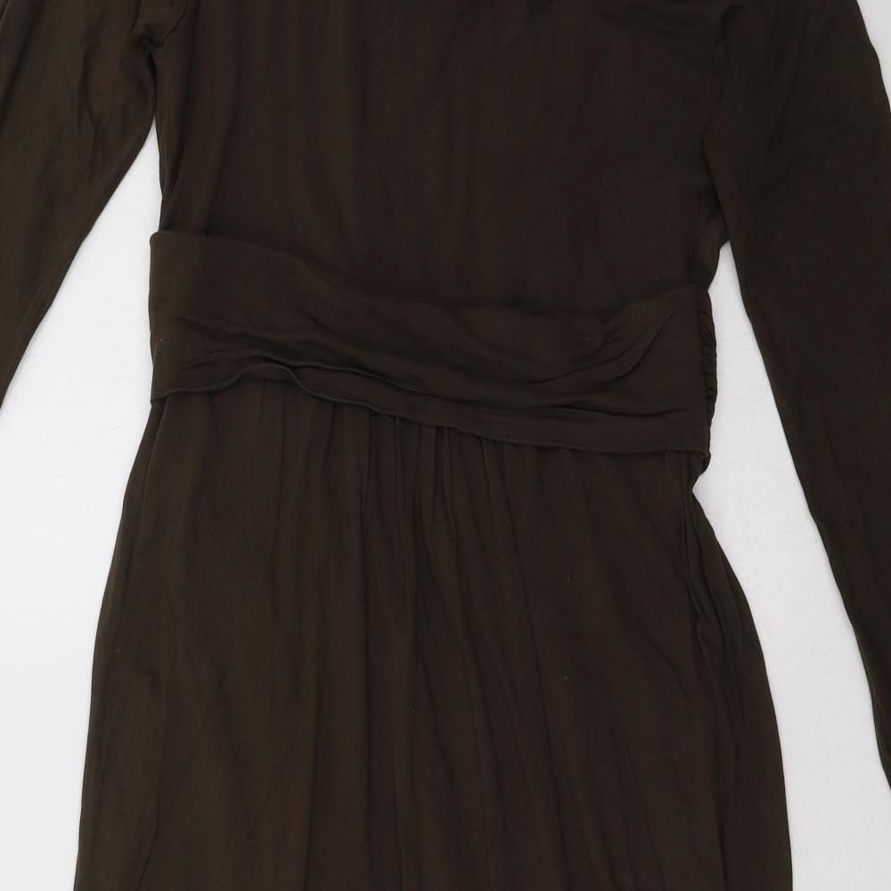 Phase Eight Womens Brown A-Line Size 10