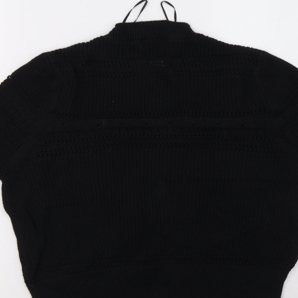 Marks & Spencer Womens Black Pullover Sweatshirt Size 20