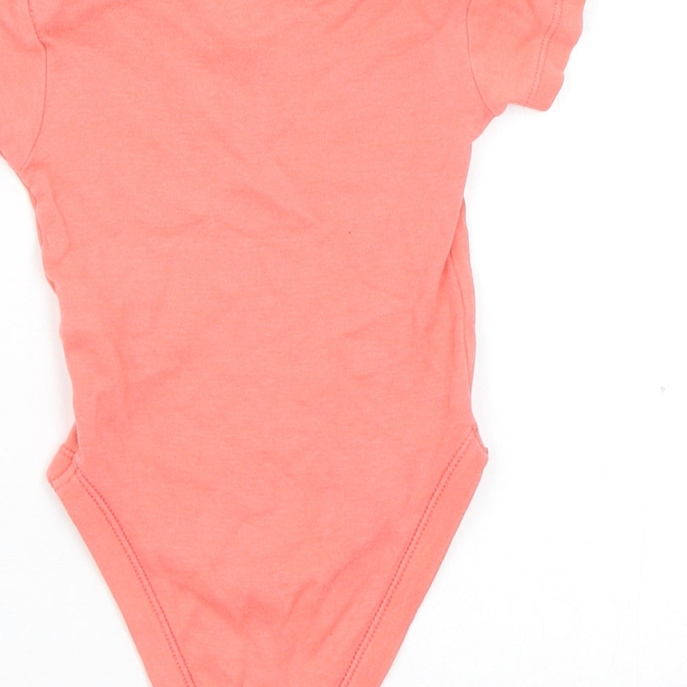 George Baby Pink Babygrow One-Piece Size 0-3 Months