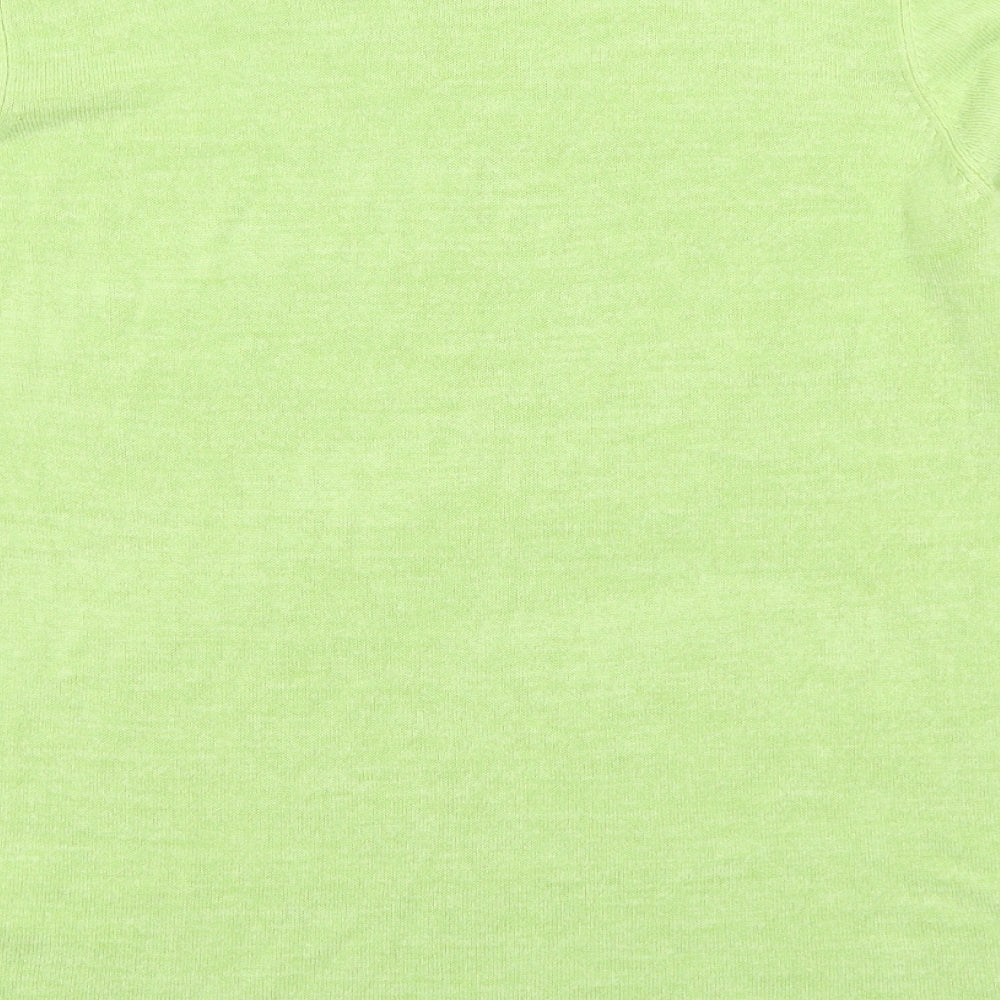 Debenhams Womens Green Pullover Jumper Size 14