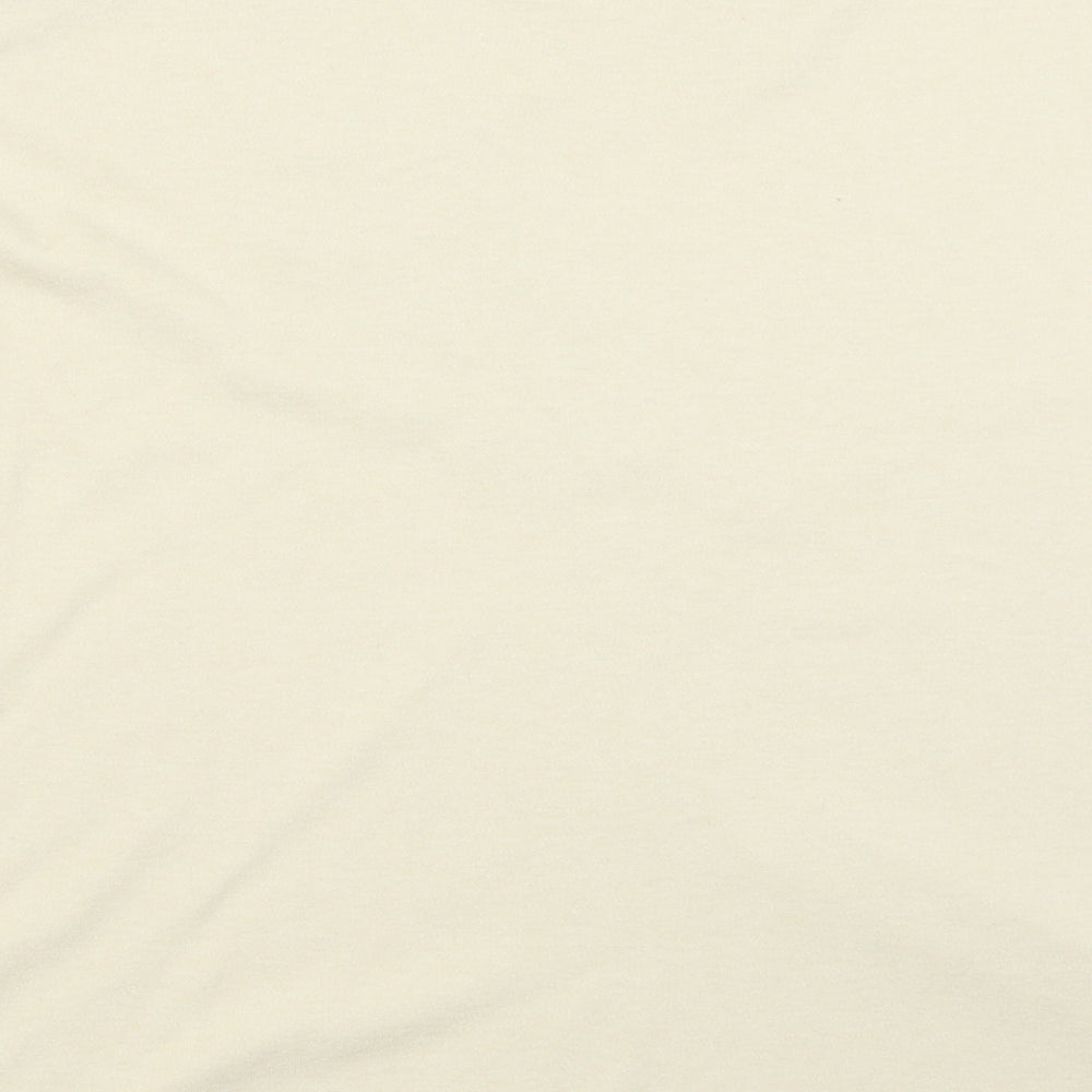 Casamia Womens Beige Basic T-Shirt One Size