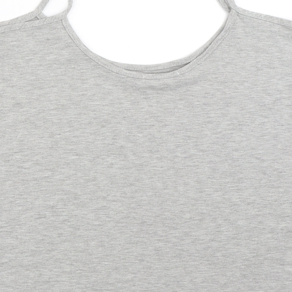 Miss Blush Womens Grey Camisole Tank Size M