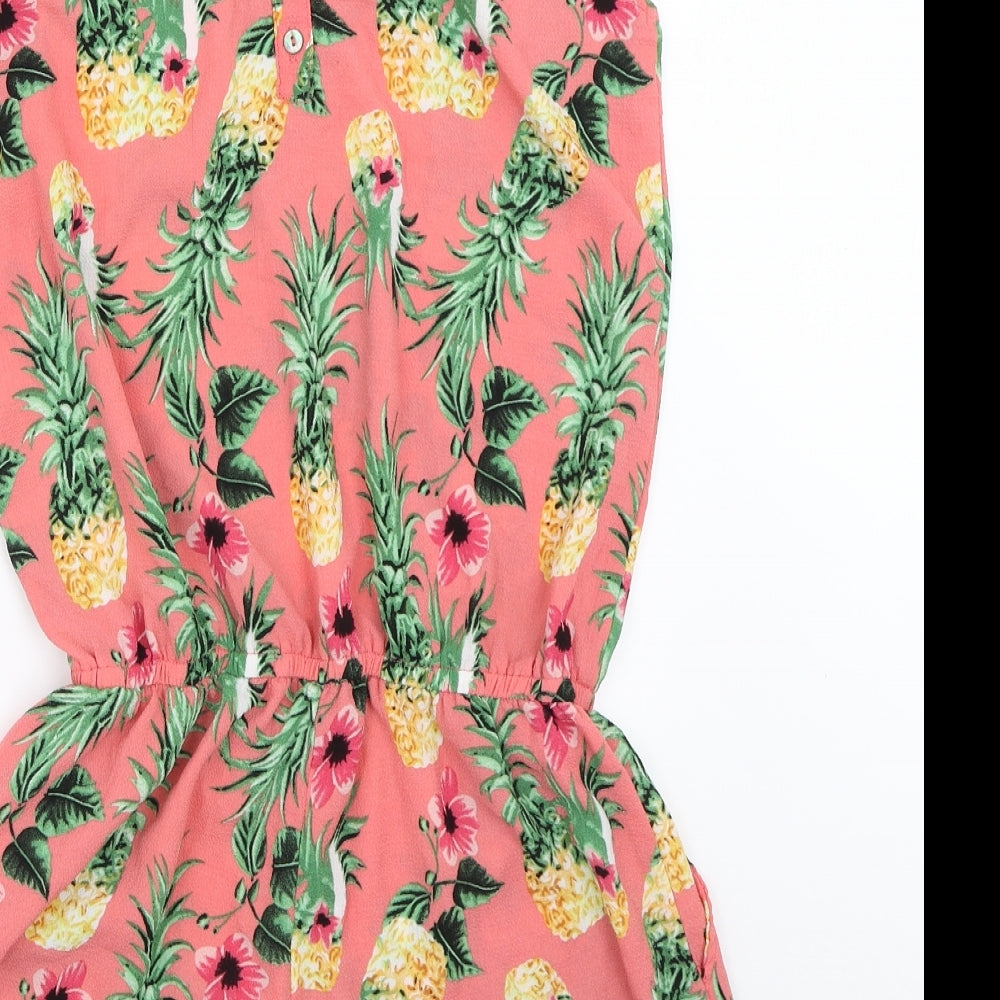 Only Womens Pink Playsuit One-Piece Size 36