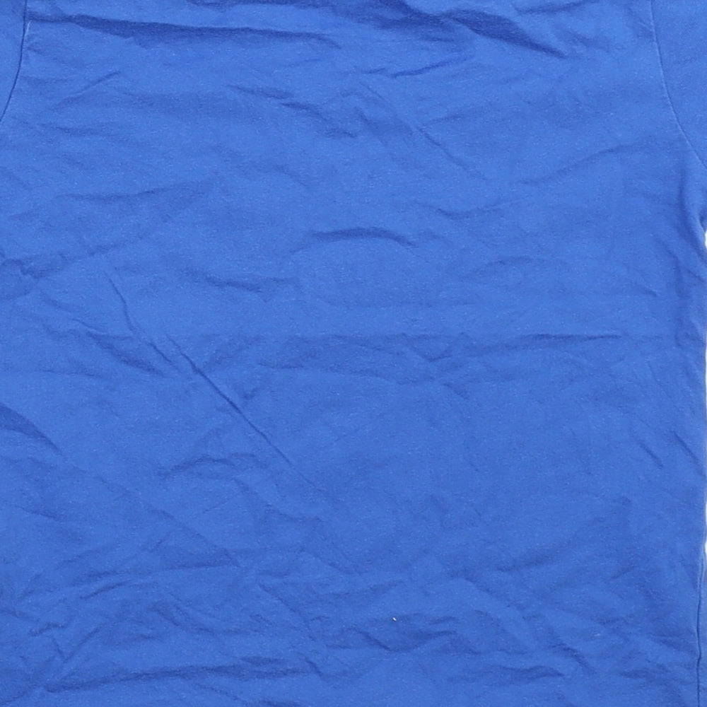 Primark Boys Blue Basic T-Shirt Size 5-6 Years