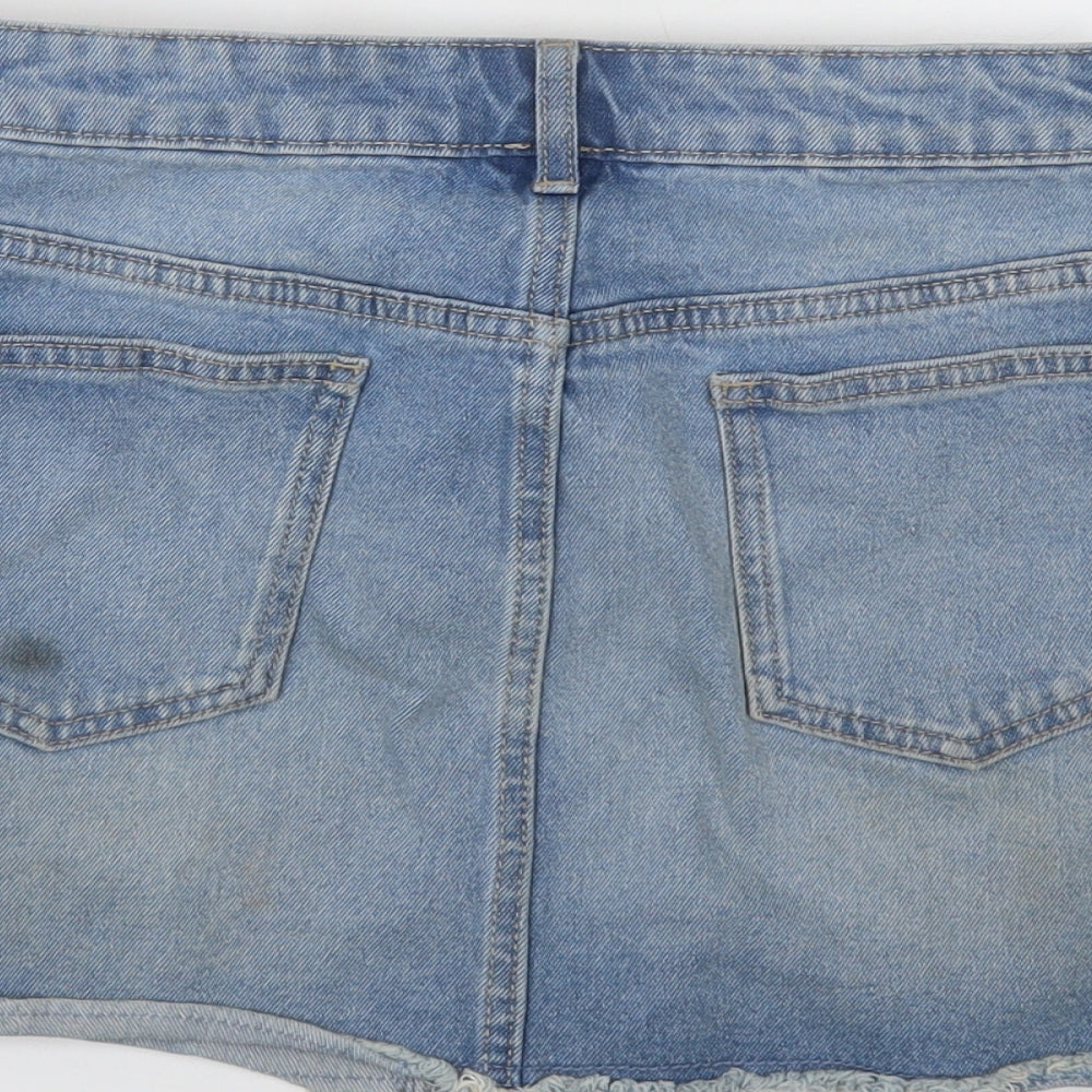 NEXT Girls Blue Mini Skirt Size 12 Years