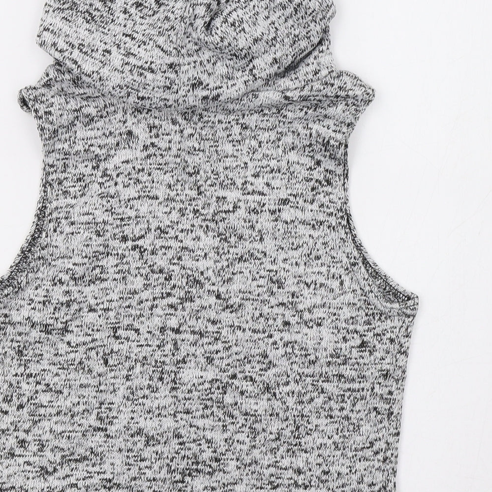 New Look Womens Grey Pullover Jumper Size S