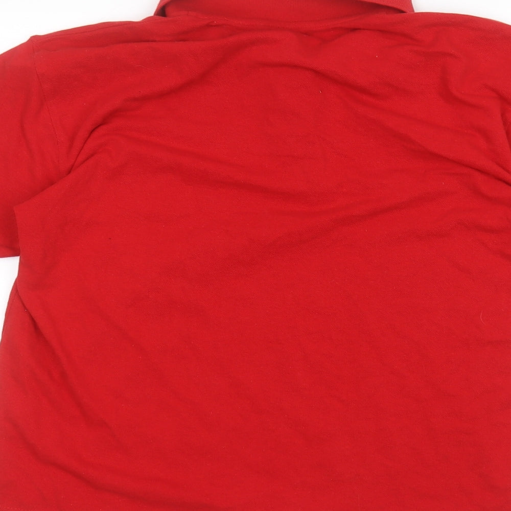 Preworn Mens Red Polo Size XL