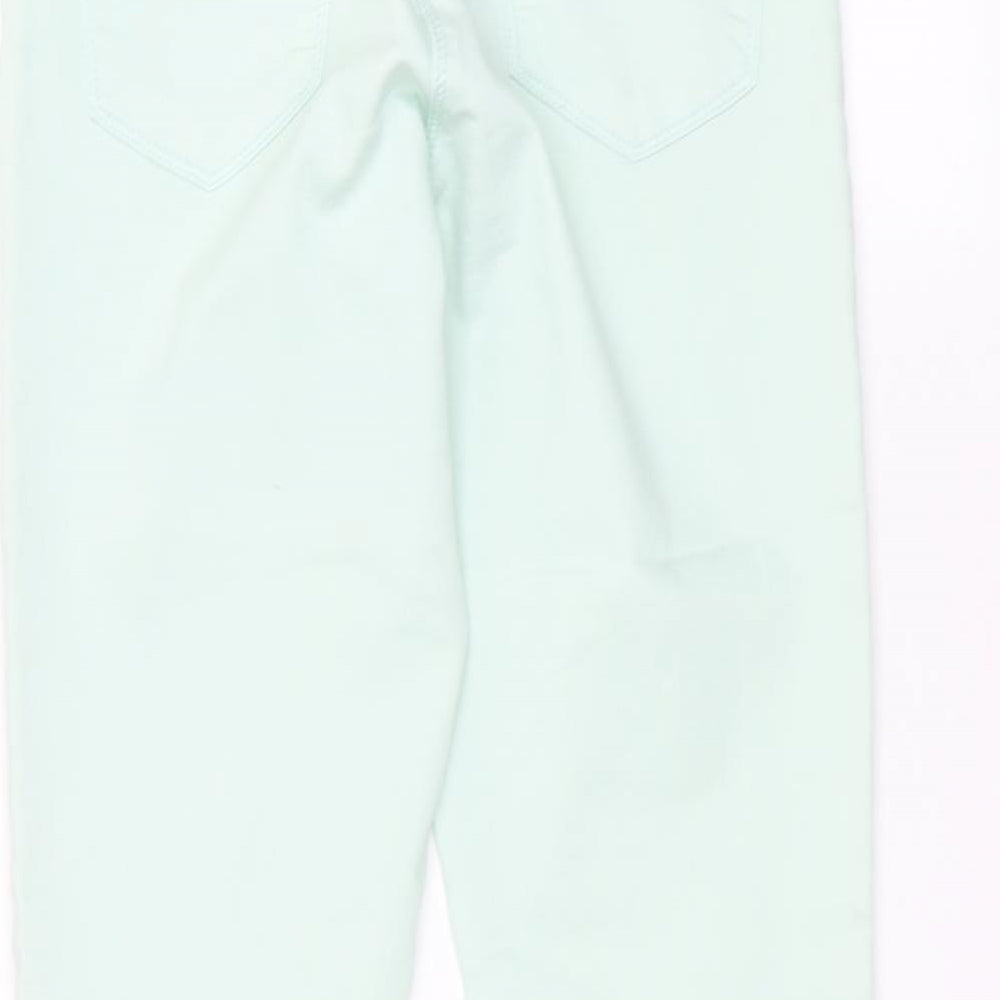 Papaya Womens Green Skinny Jeans Size 12 L27 in