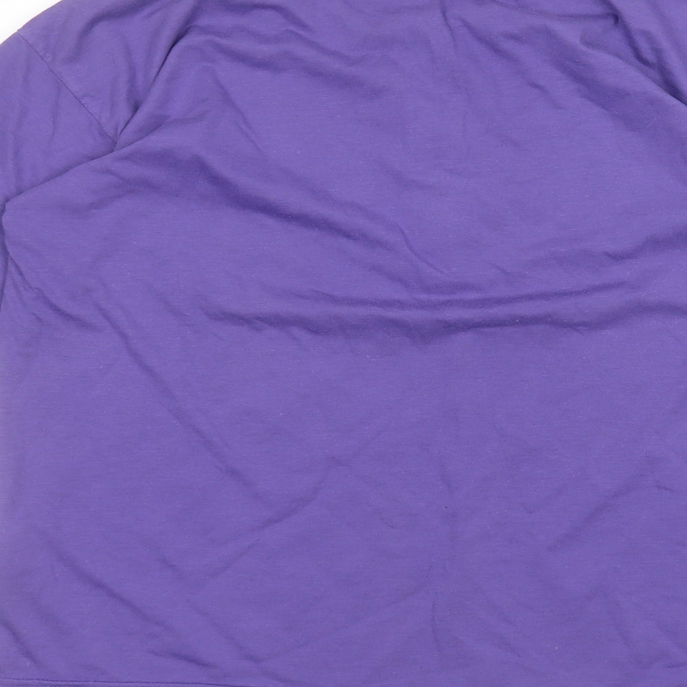 Prestige Womens Purple Basic T-Shirt One Size