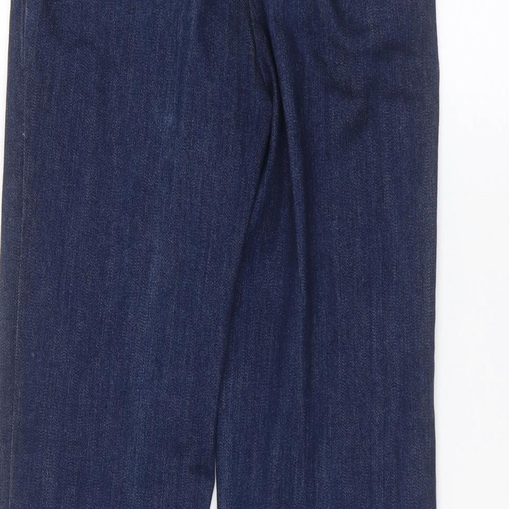 H&M Womens Blue Straight Jeans Size 6 L28 in