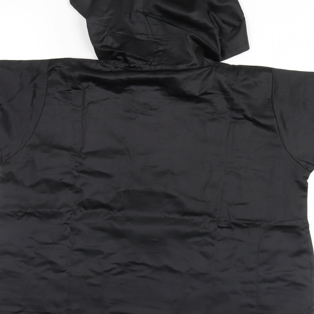 Hinnawi Womens Black Jacket Size 16