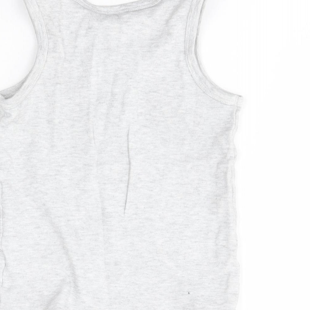 F&F Boys Grey Basic Tank Size 5-6 Years