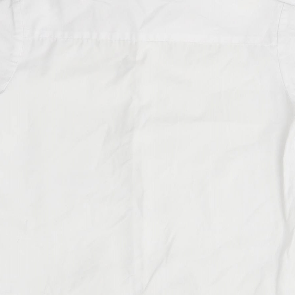 George Boys White Basic Button-Up Size 3-4 Years