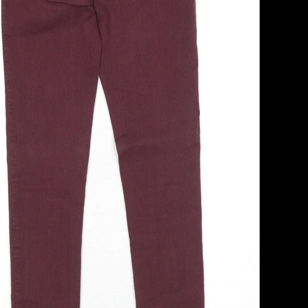 Denim Co Womens Purple Jegging Jeans Size 8 L29 in