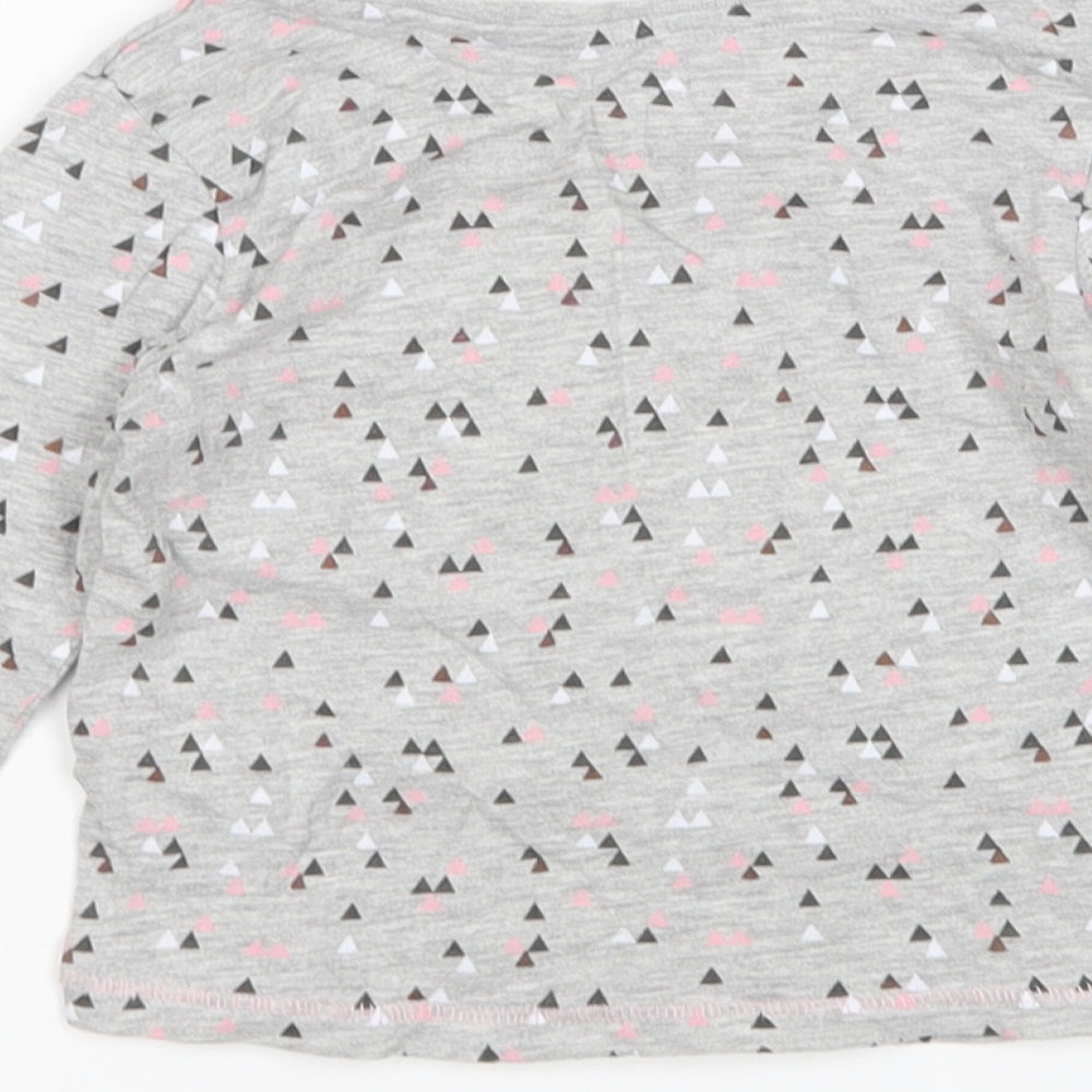 Matalan Girls Multicoloured Polka Dot Basic T-Shirt Size 12-18 Months