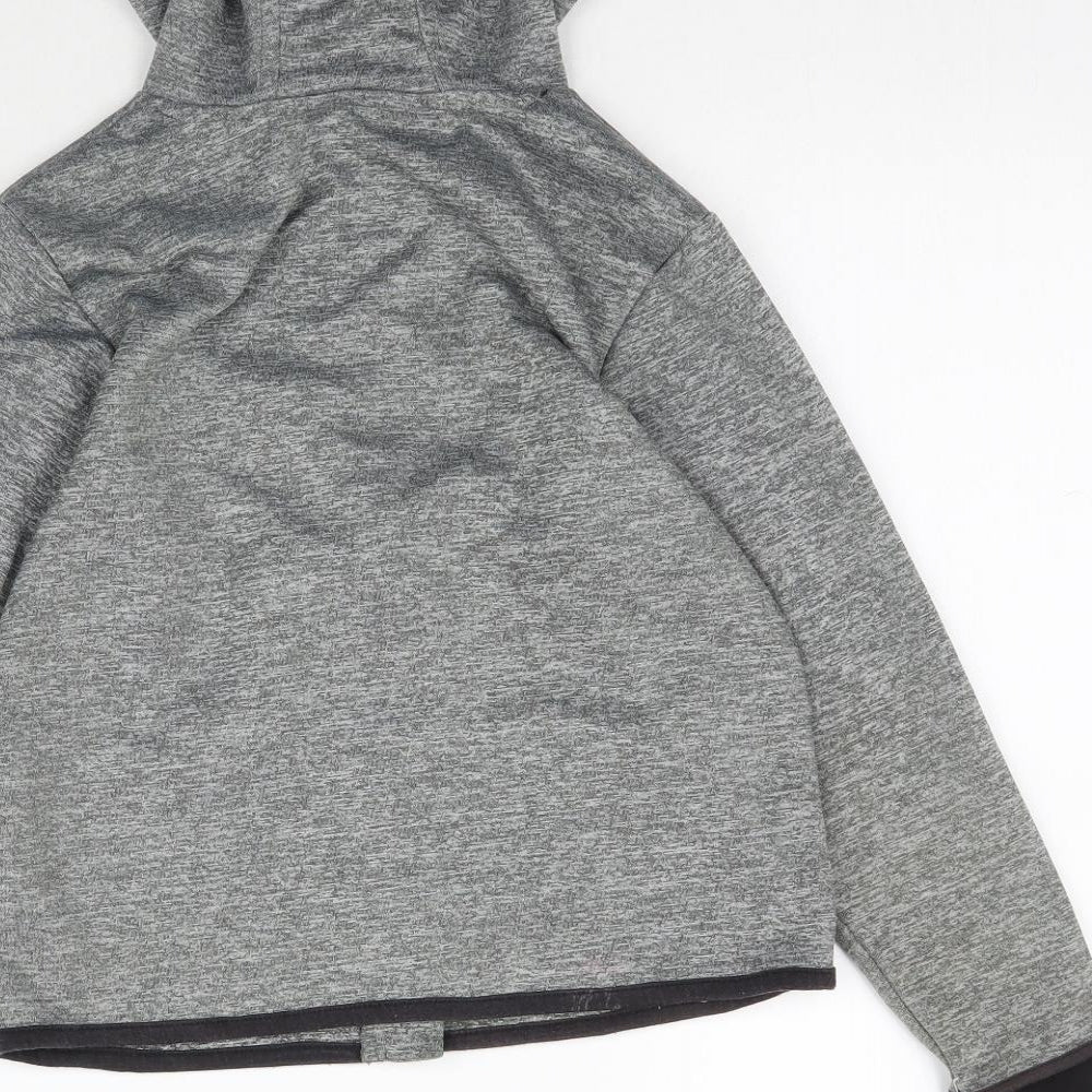 Outlaws Boys Grey Full Zip Hoodie Size 7-8 Years