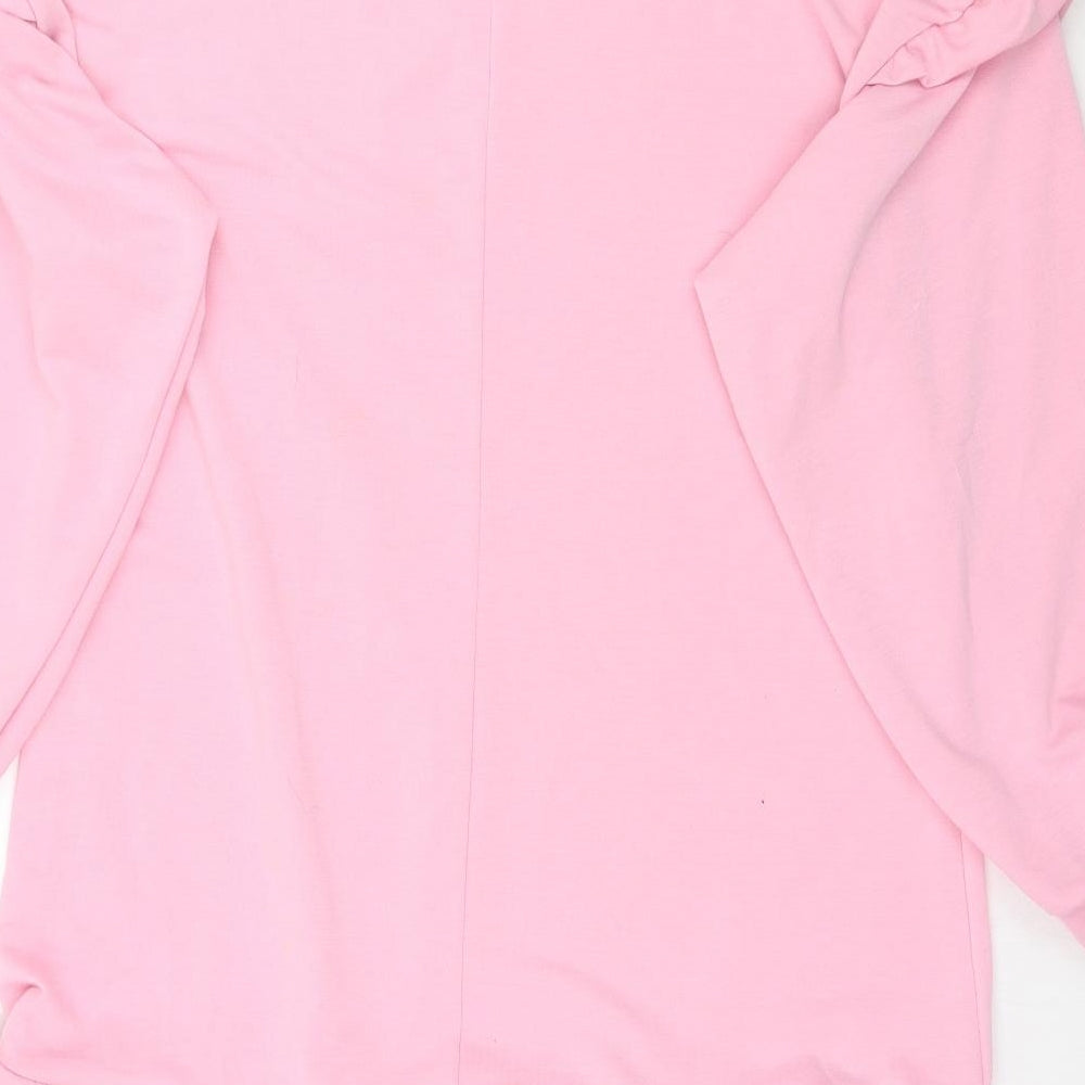 Boohoo Womens Pink A-Line Size 10