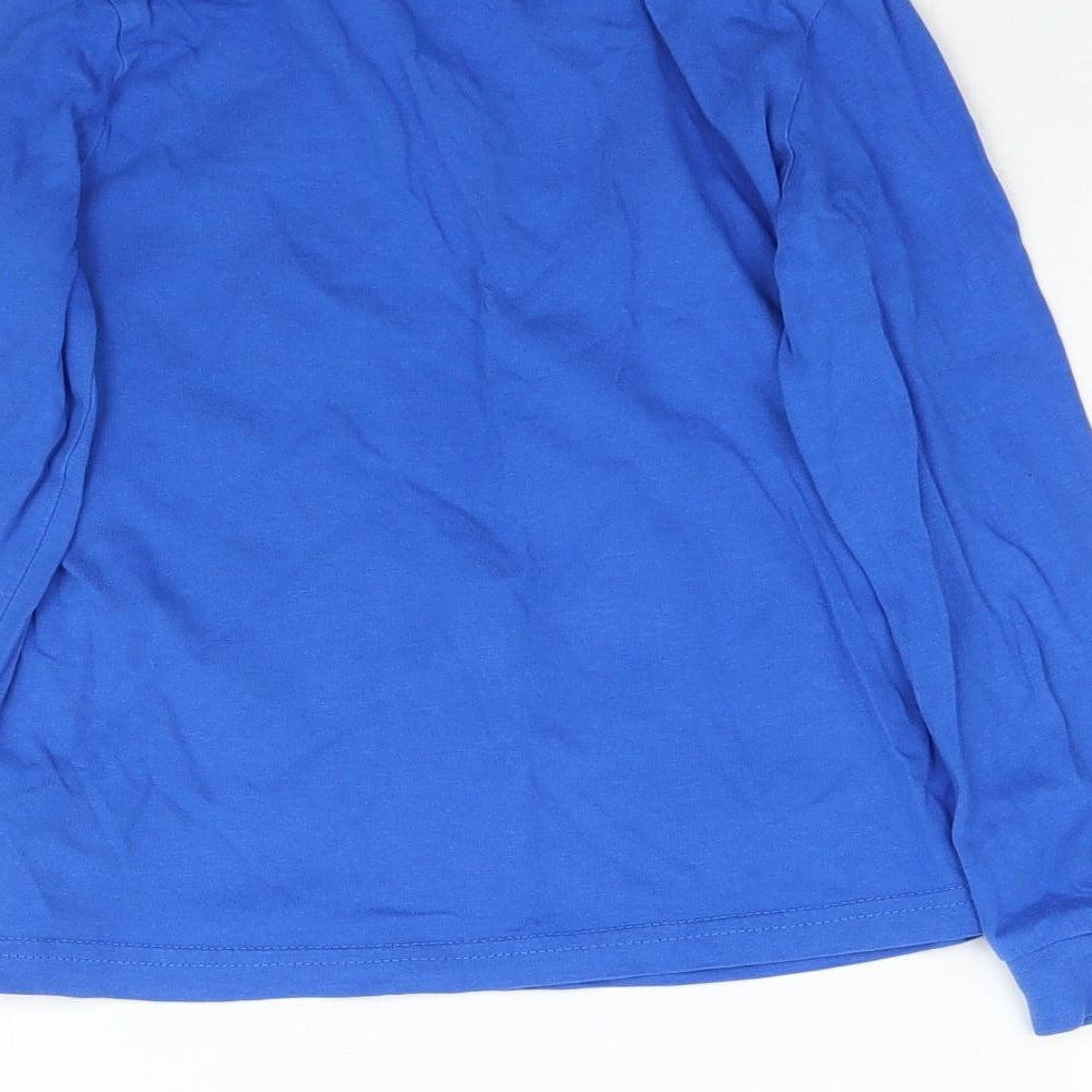 George Boys Blue Basic T-Shirt Size 6-7 Years - toys will be toys
