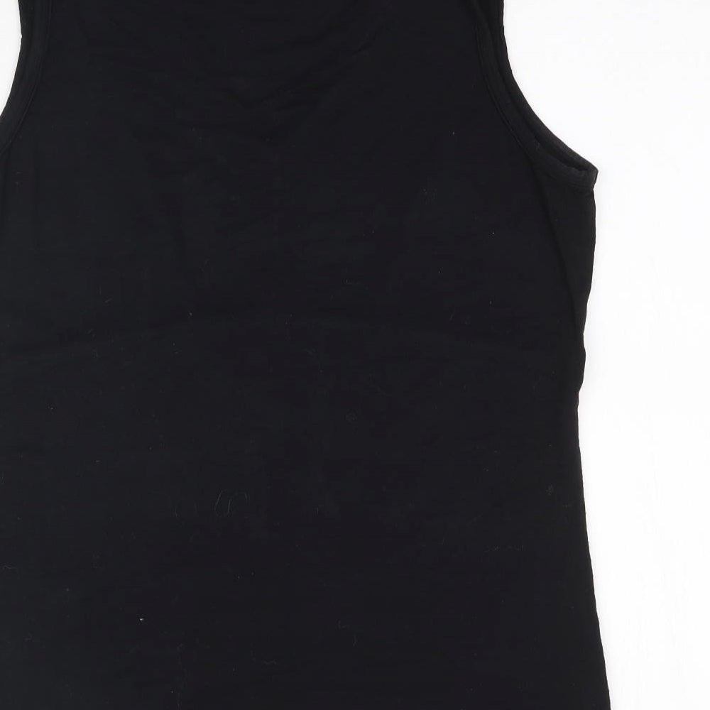 NEXT Womens Black Basic T-Shirt Size 14