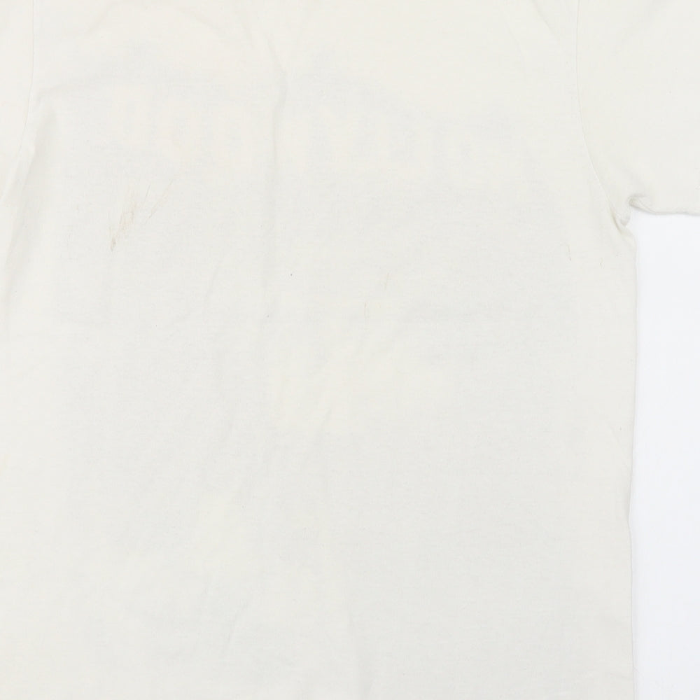 Delta Mens White T-Shirt Size S