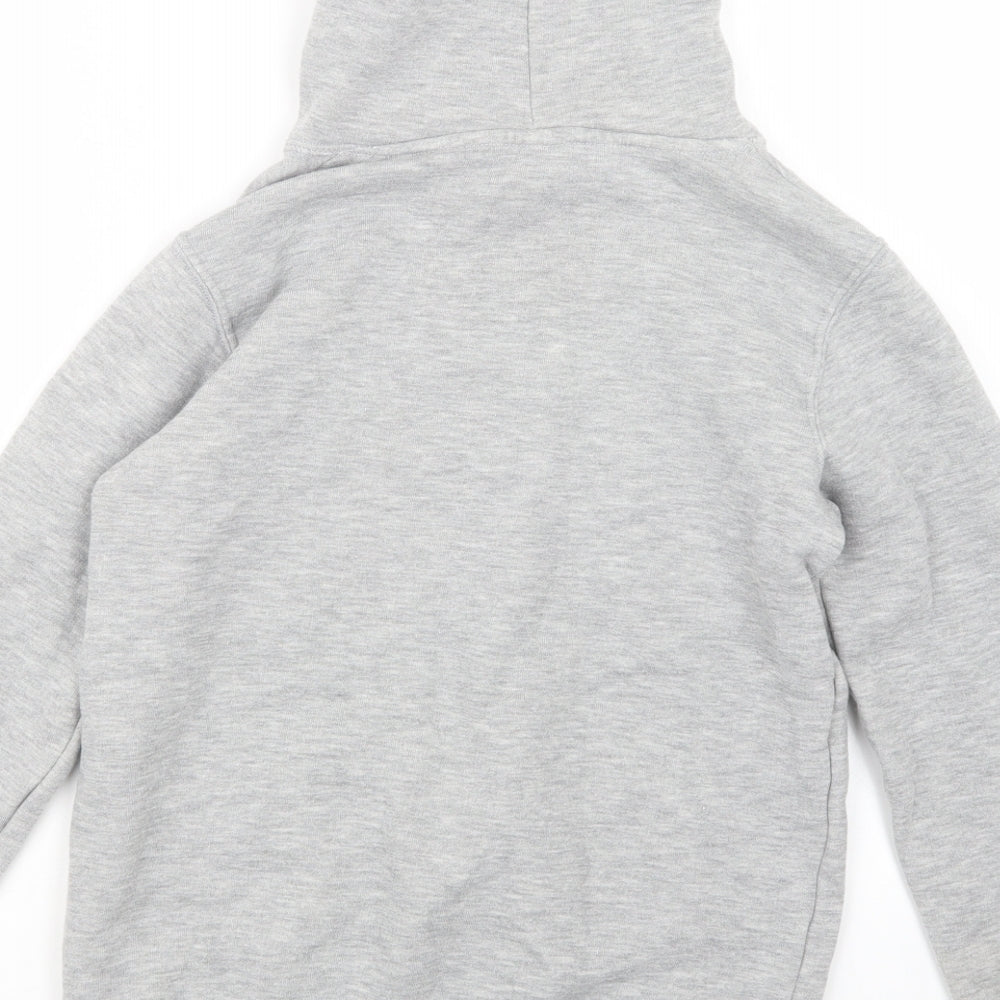 Sols Girls Grey Pullover Hoodie Size 12 Years